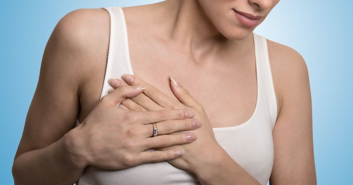 chest breast pain
