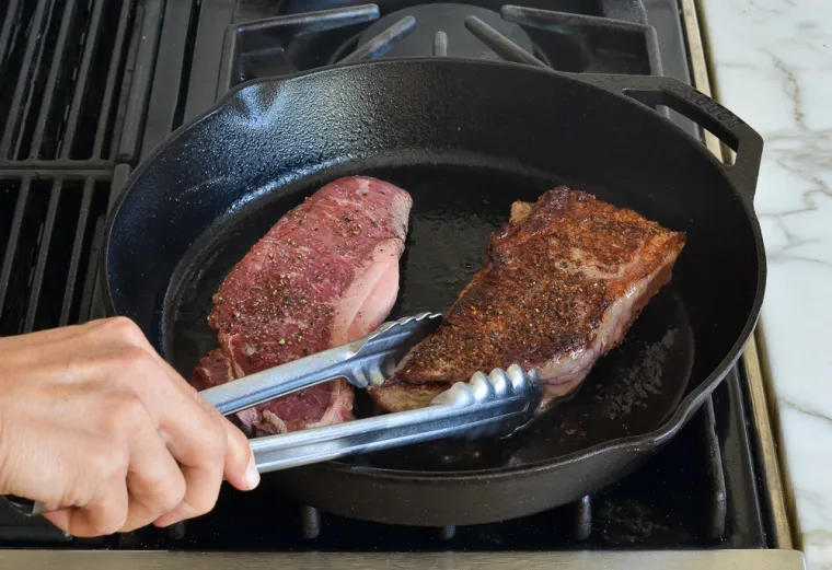 searing the steak.jpg