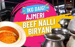 1KG Beef Nalli Biryani | Street Food | Ajmeri 