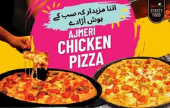Chicken Pizza | Street Food | Ajmeri | Spicejin